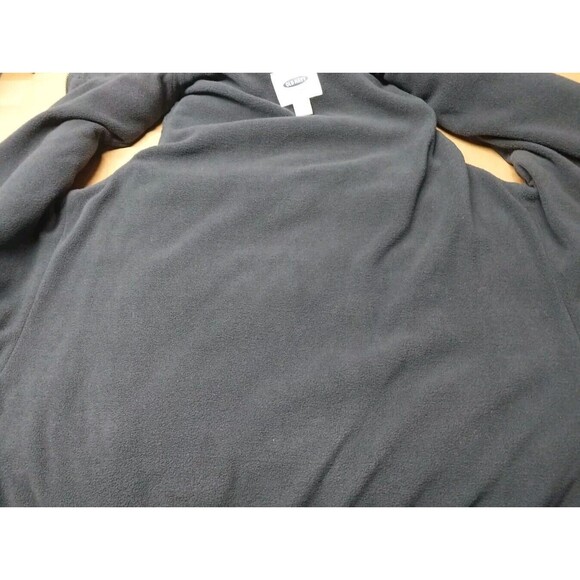 OLD NAVY Mens Medium Puffer Vest Navy Blue Full Zip Quilted Fleece Lined Pockets - Picture 7 of 11